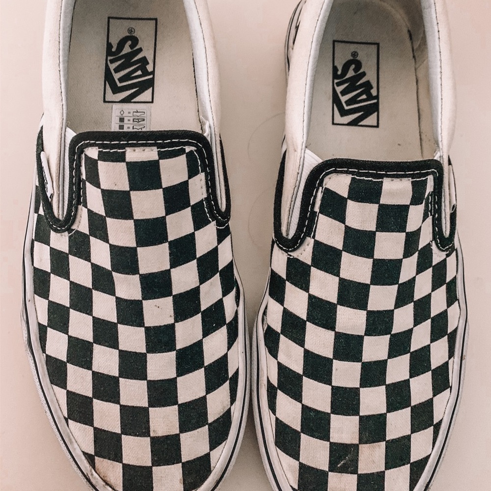 Checkered Vans